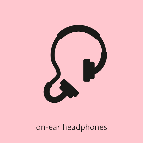 graphic: on-ear headphones, technics, hifi, music, song